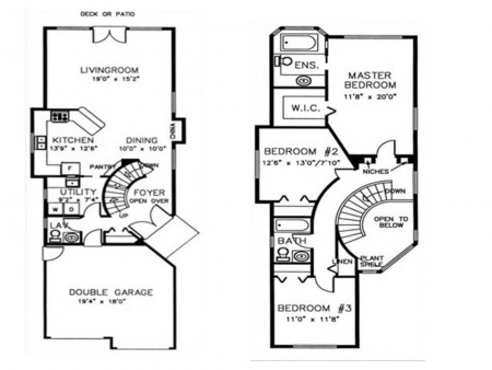 D2 prízemie a poschodie